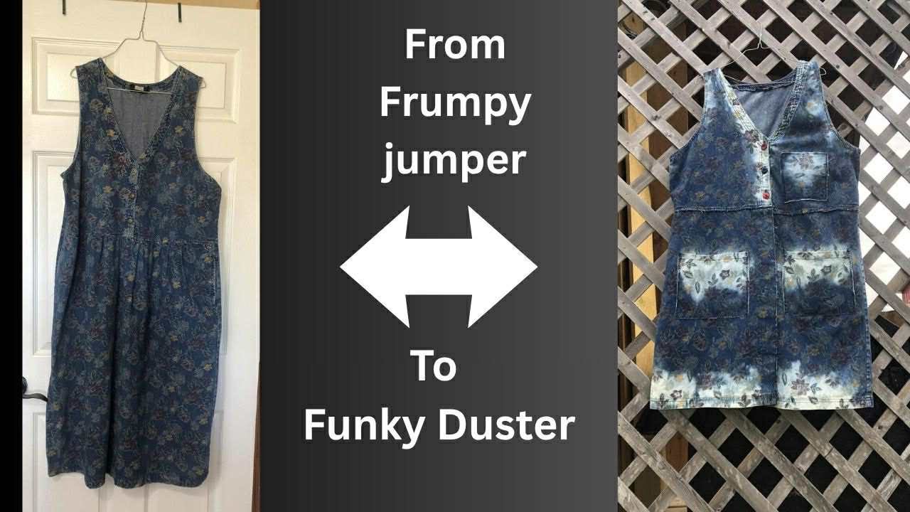 ПРОДАНО - Переделал старый свитер в стильный Duster