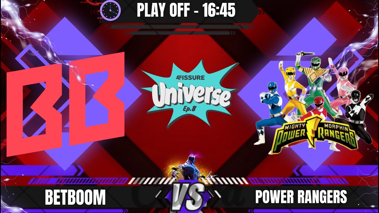 [PT-BR] FISSURE Universe Ep.8 | BETBOOM X POWER RANGERS - PLAYOFF - @JAPALOKY