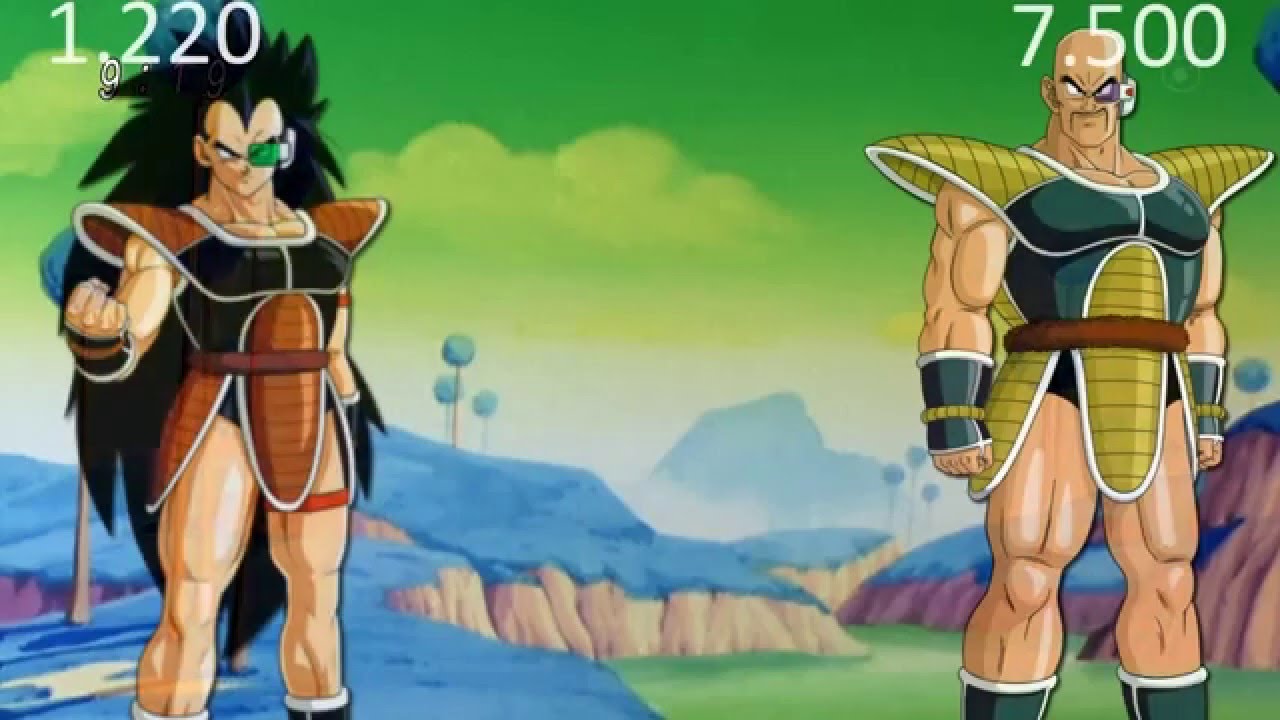 Que Tan Poderoso Seria Una Fusi&oacute;n de Raditz y Nappa