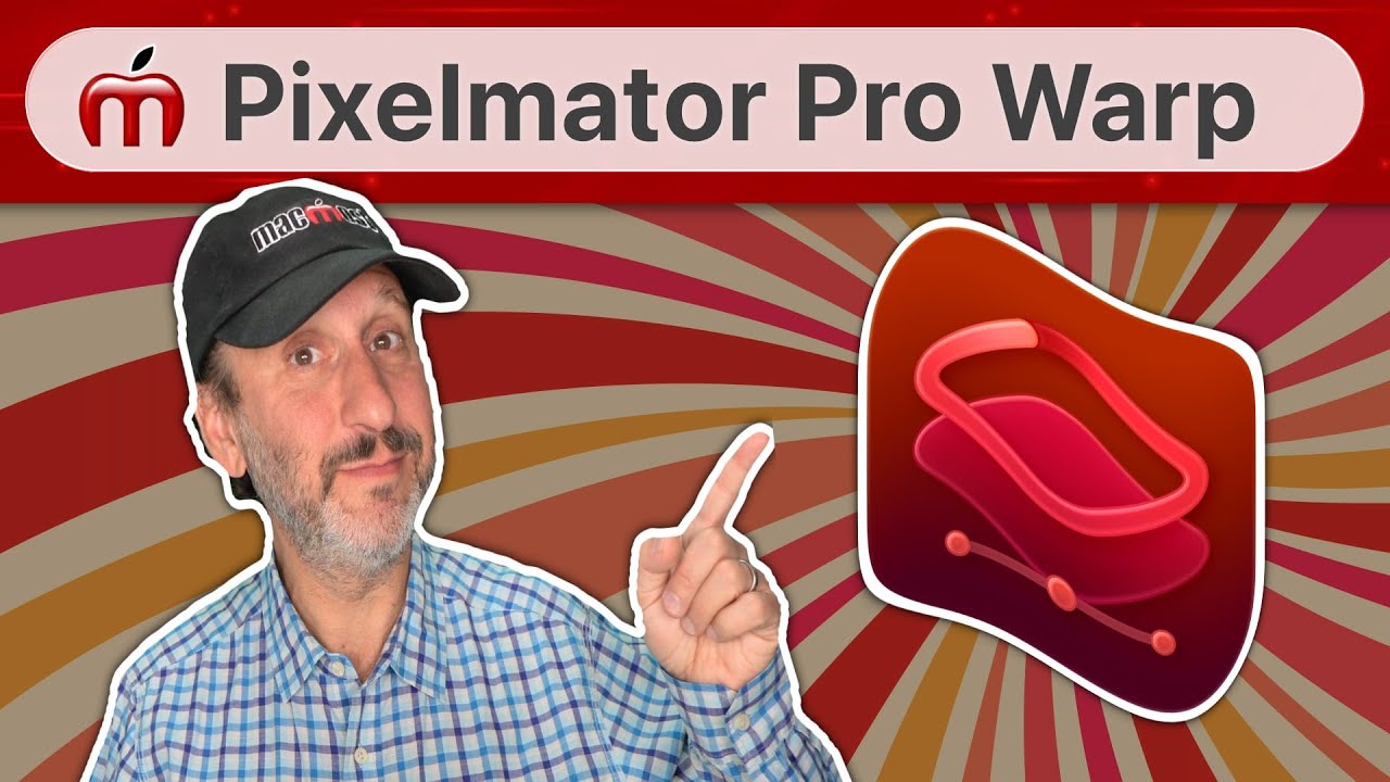 Using the Pixelmator Pro Warp Tool