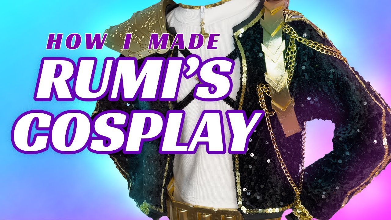 How I Made Rumi’s Golden Cosplay Outfit (K-Pop Demon Hunters)