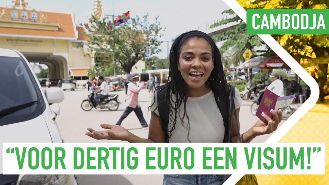 Dzifa steekt de grens over van Thailand naar Cambodja | 3 OP REIS