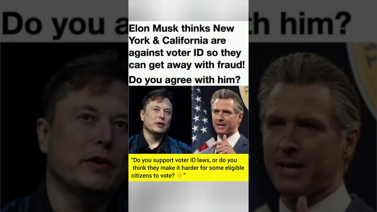 Agree or disagree?#Elon Musk #VoterID#ElectionIntegrity#Politics #Debate#Trending#News