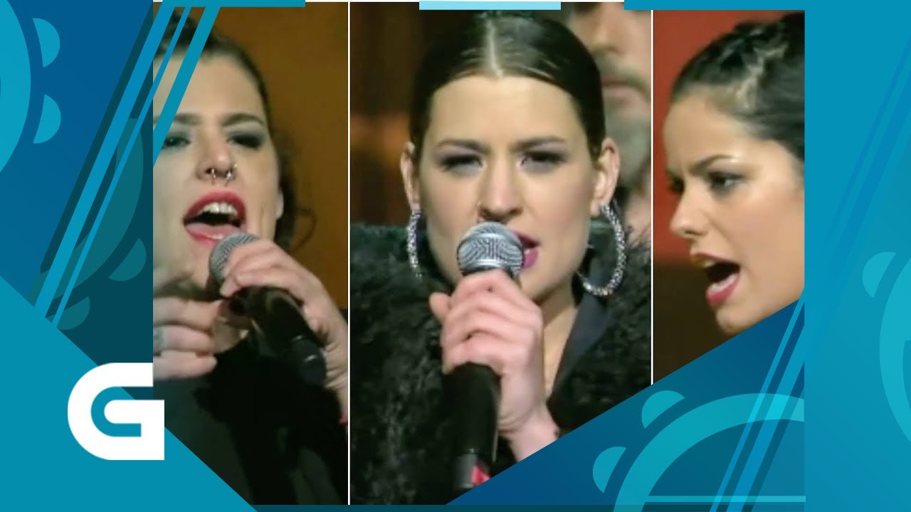 Tanxugueiras cantan 'Midas' na Quintana para dar paso ao novo ano