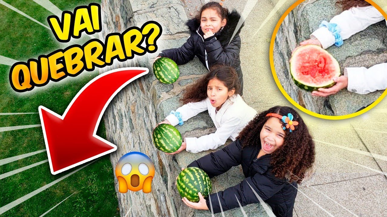 Which watermelon survived the fall? - Challenge