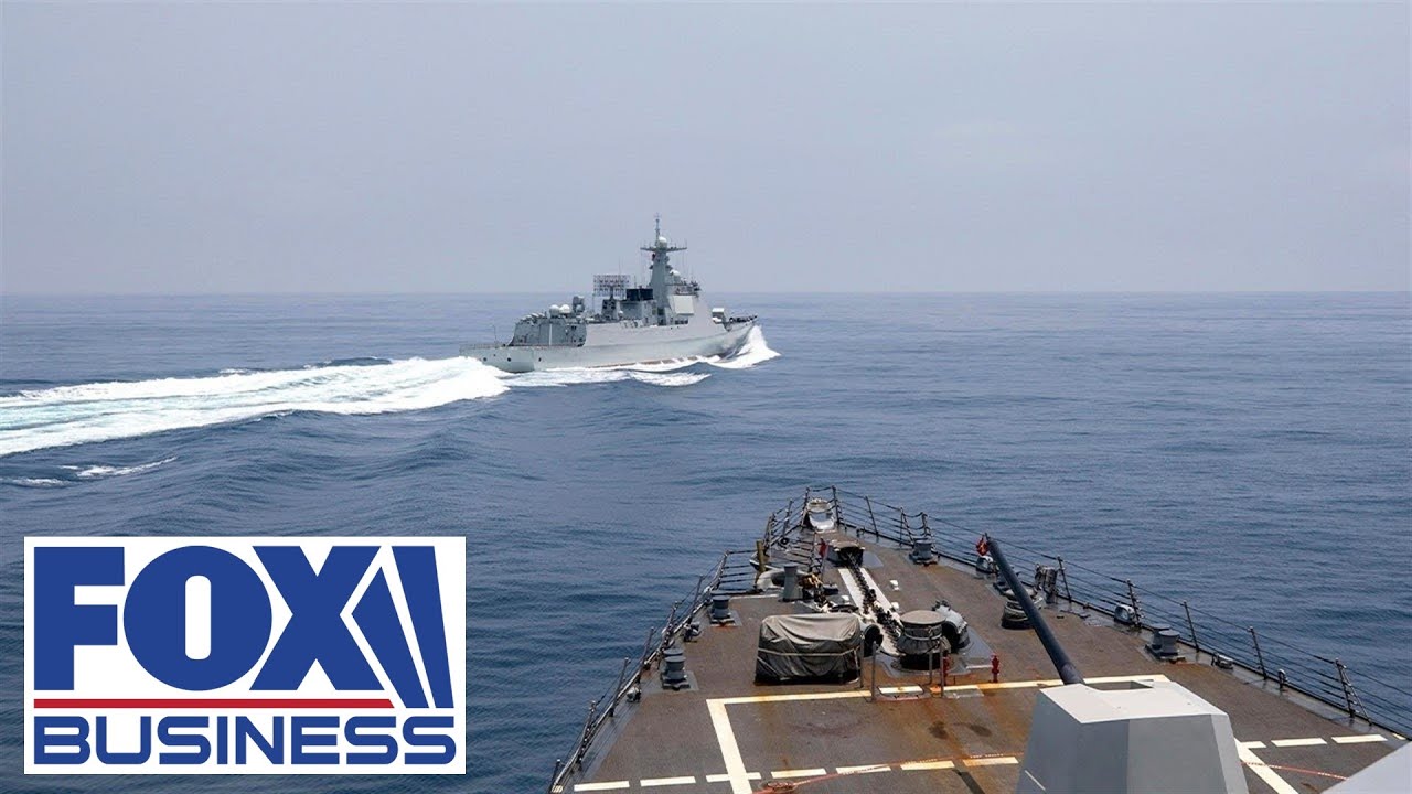 Chinese warship comes within 150 yards of US destroyer