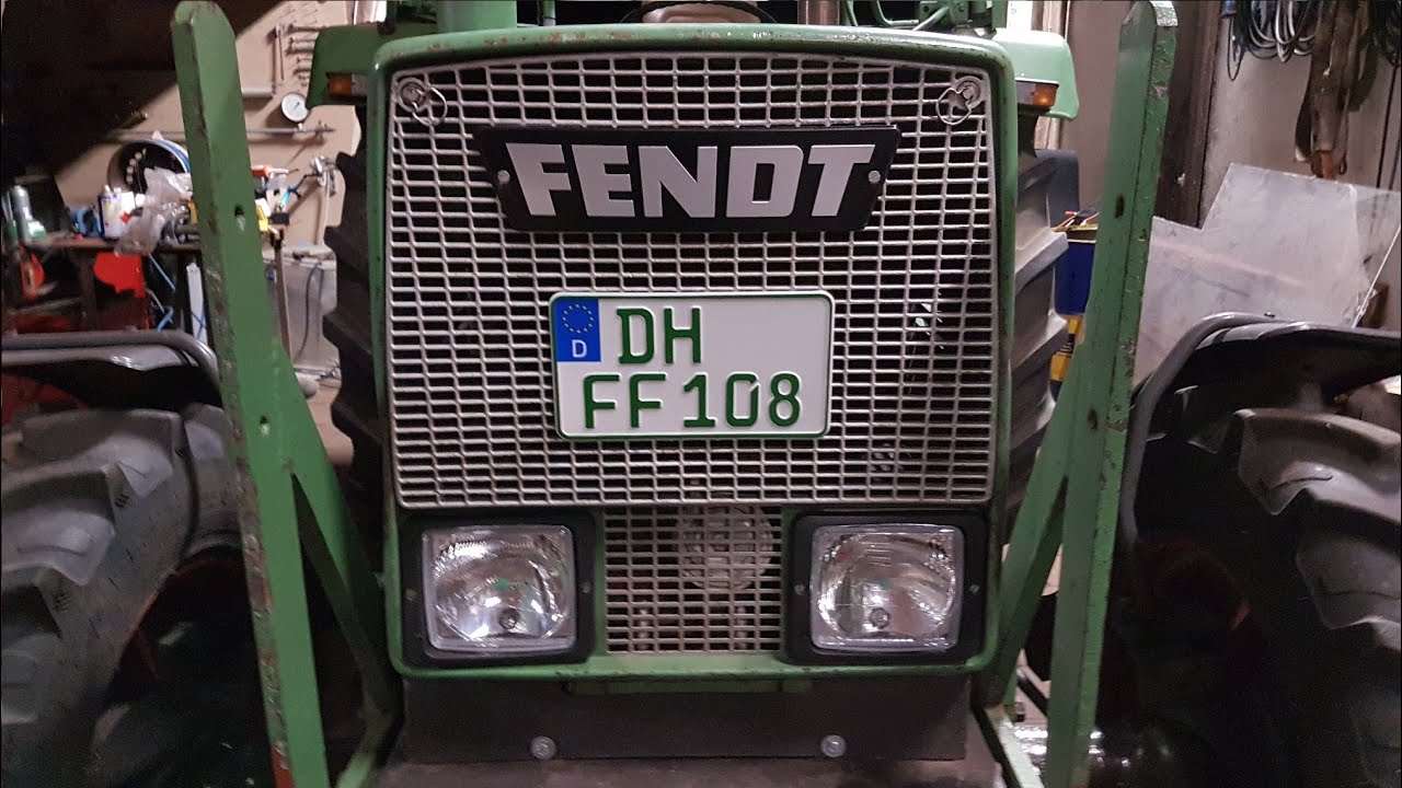 Fendt Farmer 108s Kabelbaum ist fertig. Probefahrt. Morgen geht´s zum TÜV!!!