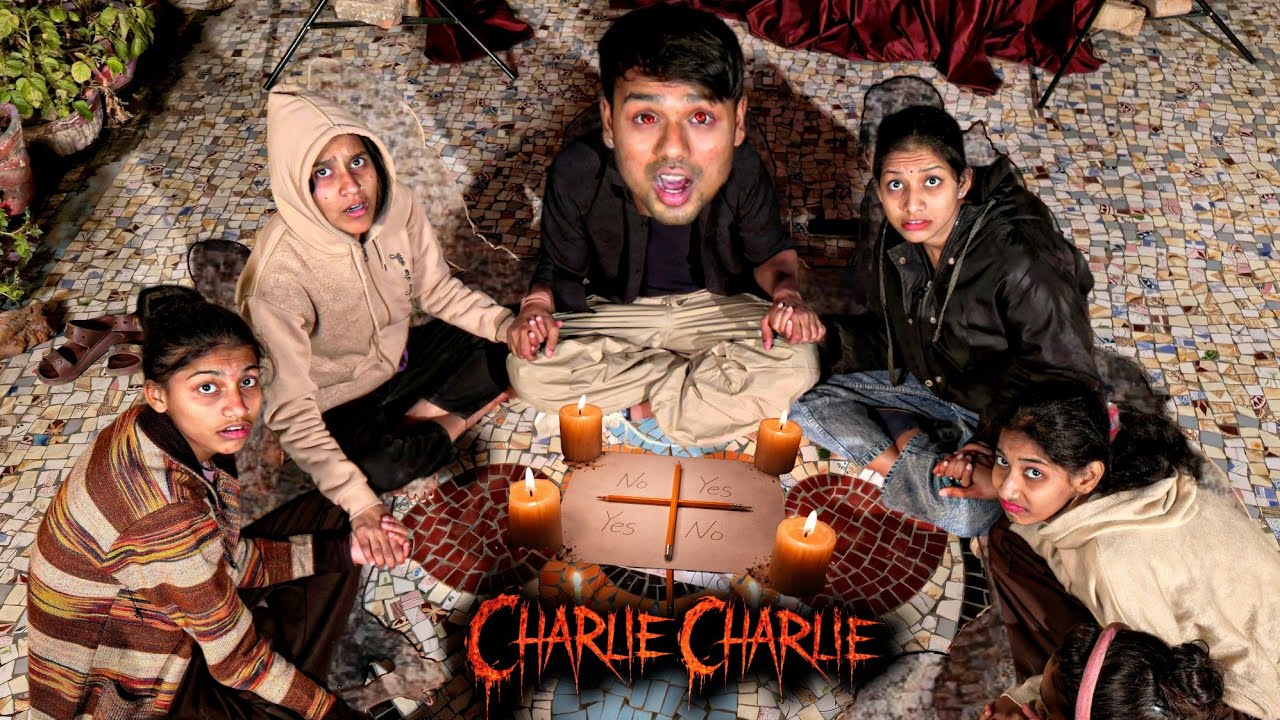 Charlie Charlie Horror Ritual 😱 Dangerous Horror Game 😭 Pencil Ghum Gyi