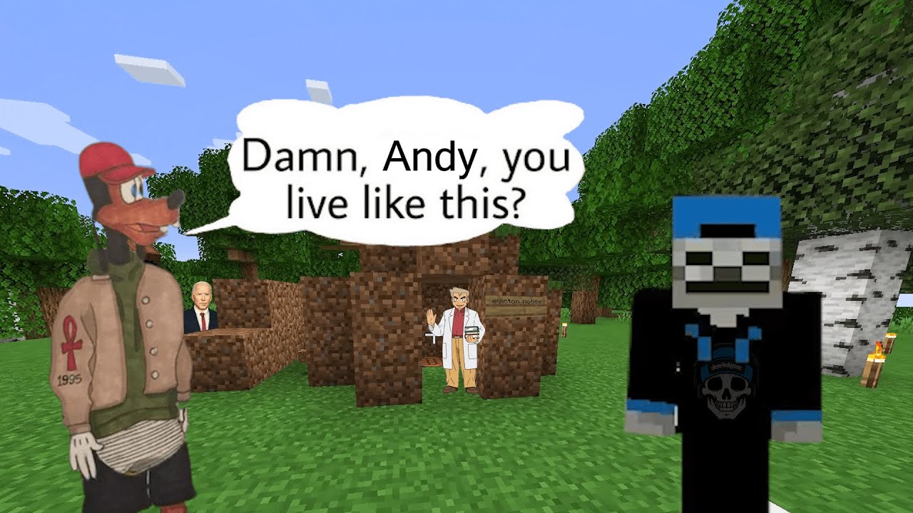 Играю в Minecraft, когда все мои друзья не спят