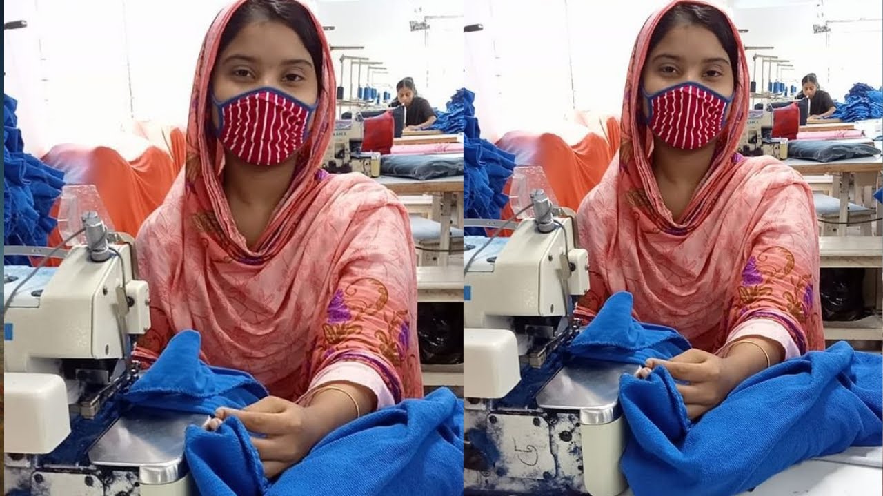 Side Seam Operation . Capacity 115 pcs/ Hr.