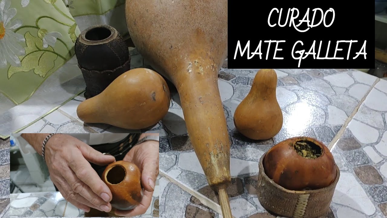 Como curar un MATE GALLETA