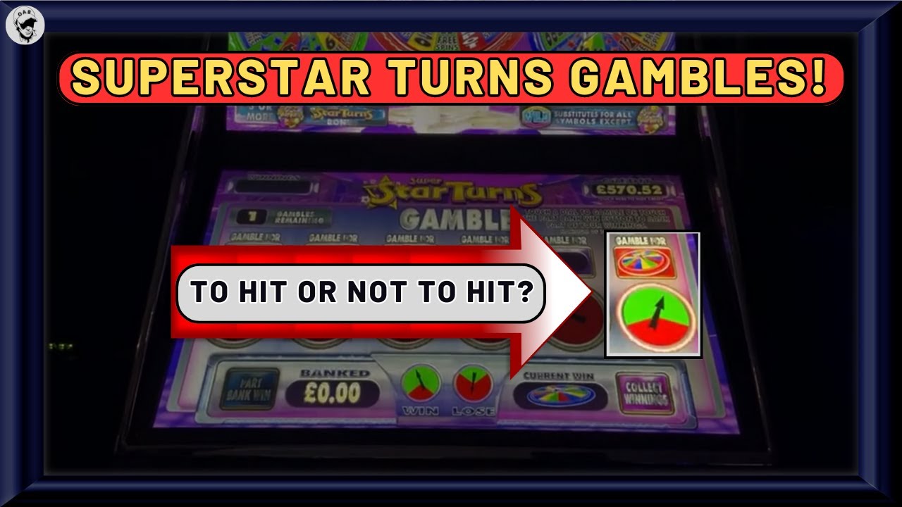 EPIC Gambling On SuperStar Turns! | &pound;500 FOBT Slot