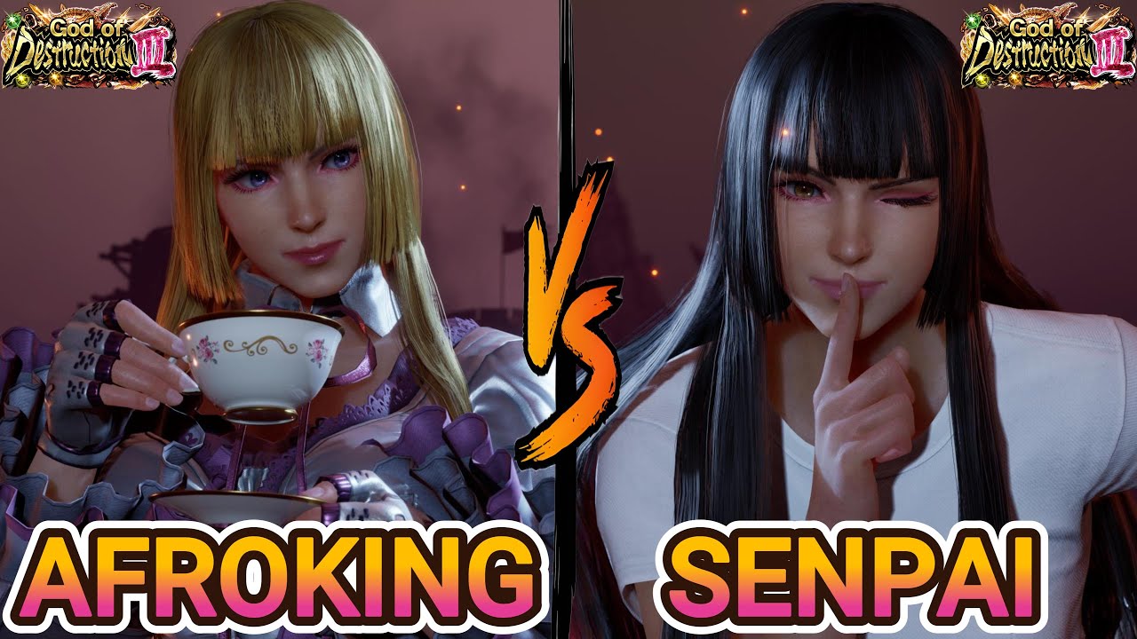 🌸 Afroking (Lili) vs Senpai (Lili) | Tekken 8 – Mirror Match of Elegant Mastery
