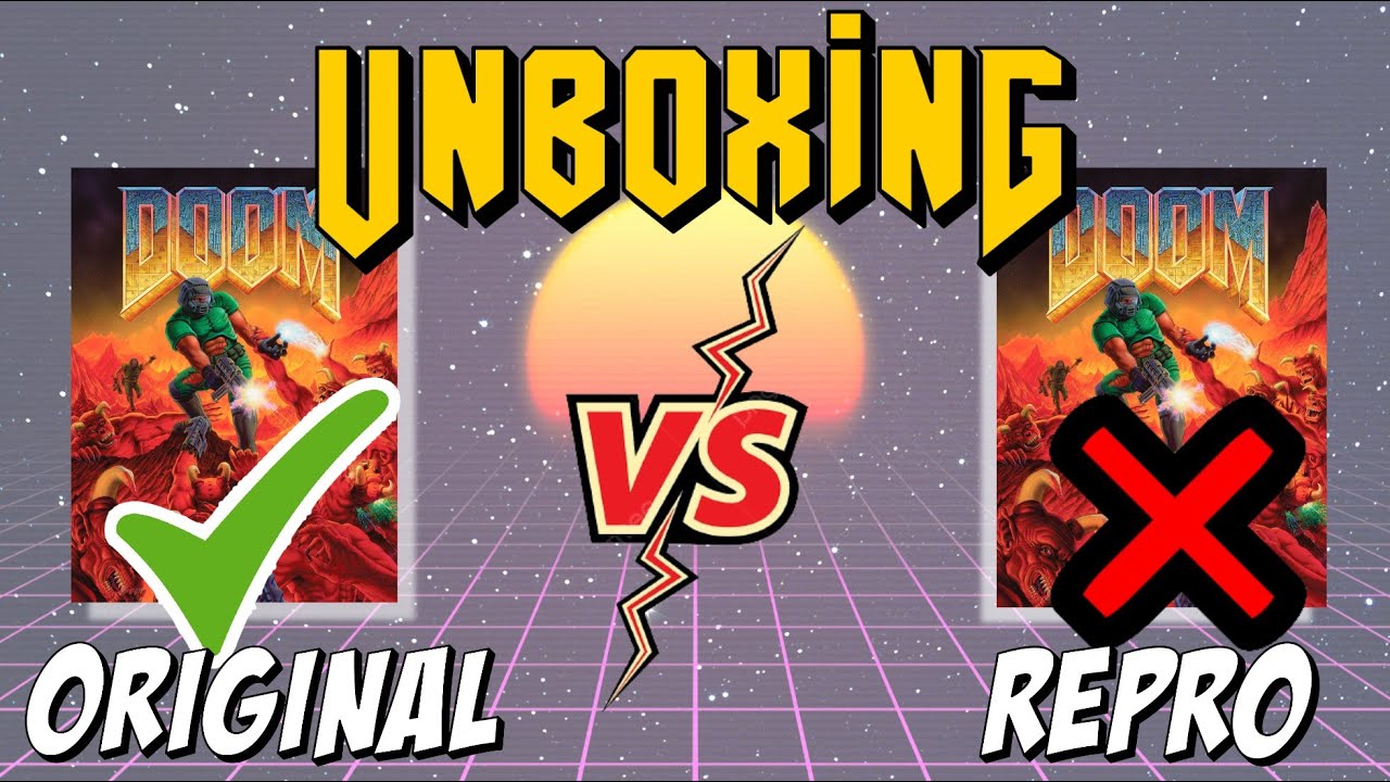 DOOM: UNBOXING ORIGINAL VS REPRO