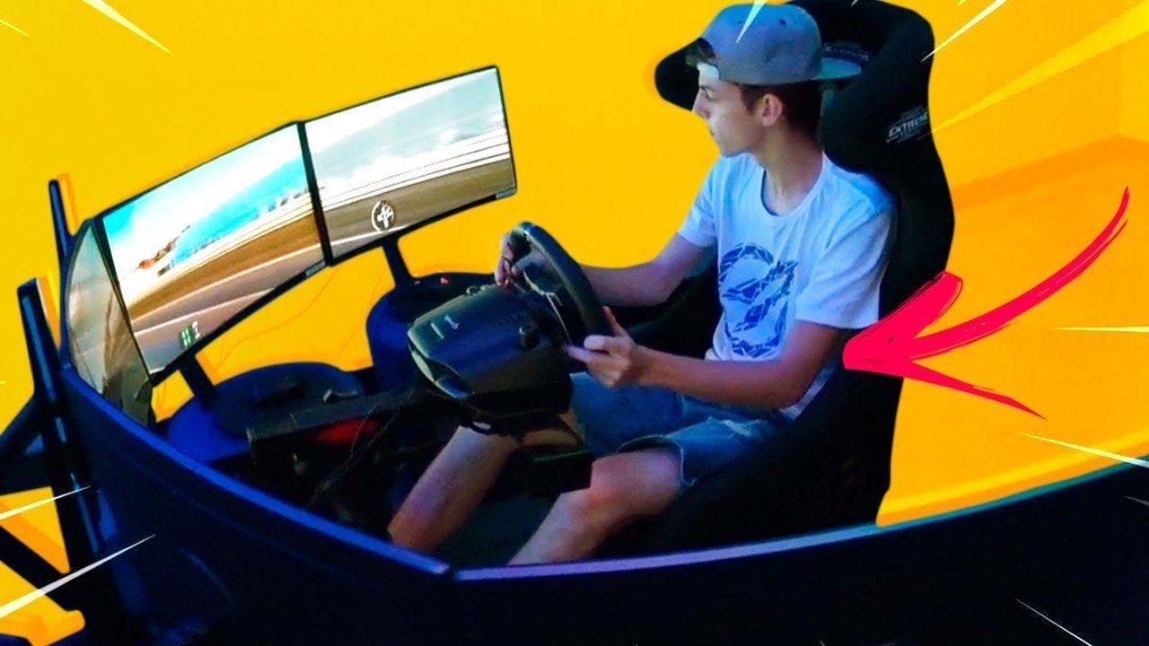 DESMONTEI O SPACE PARA JOGAR COM CINCO MONITORES