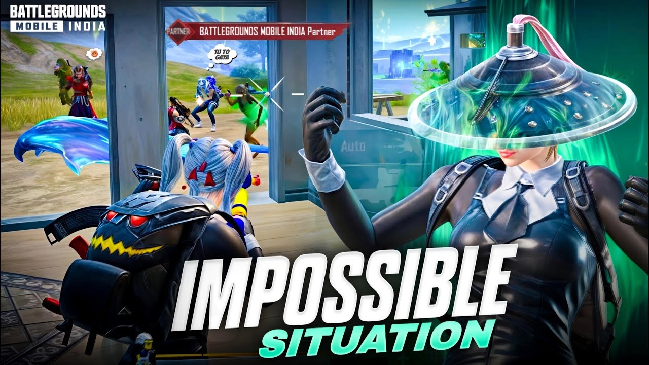 How I Survive Impossible Situations in Conqueror Lobby 1v4 Clutches BGMI - PUBG Mobile