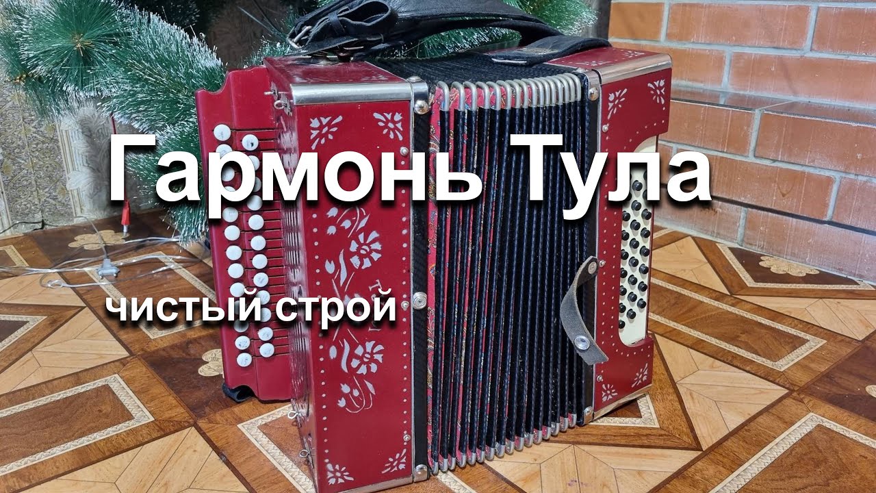 Гармонь Тула. Чистый строй.
