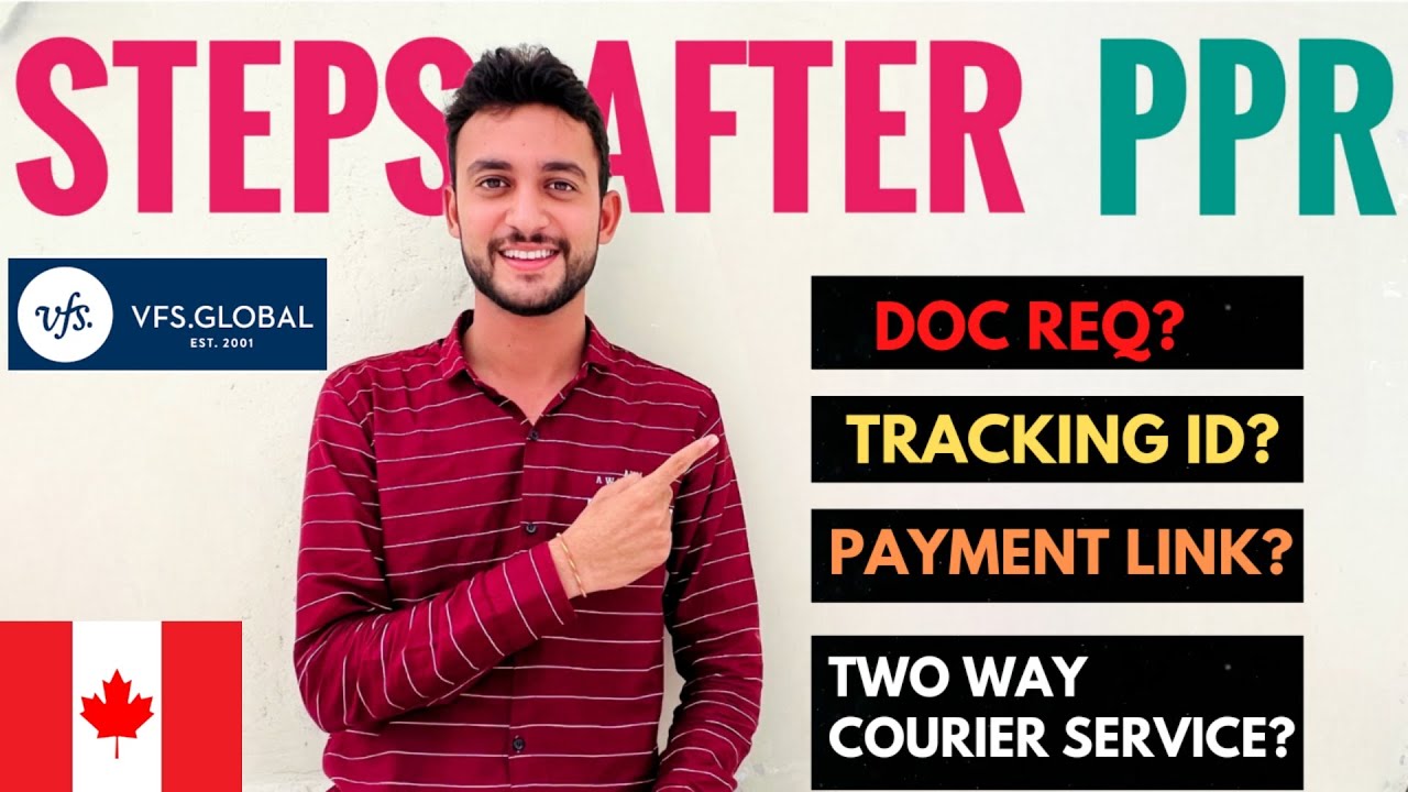 STEPS AFTER PPR? 🇨🇦 | HOW TO SEND PASSPORT FOR CANADA VISA STAMPING | VFS GLOBAL CANADA