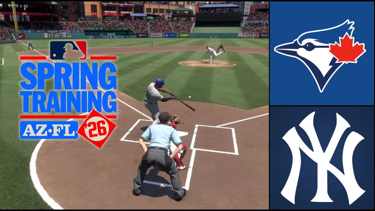 🔴 LIVE 🔴 Toronto Blue Jays vs New York Yankees| Spring Training