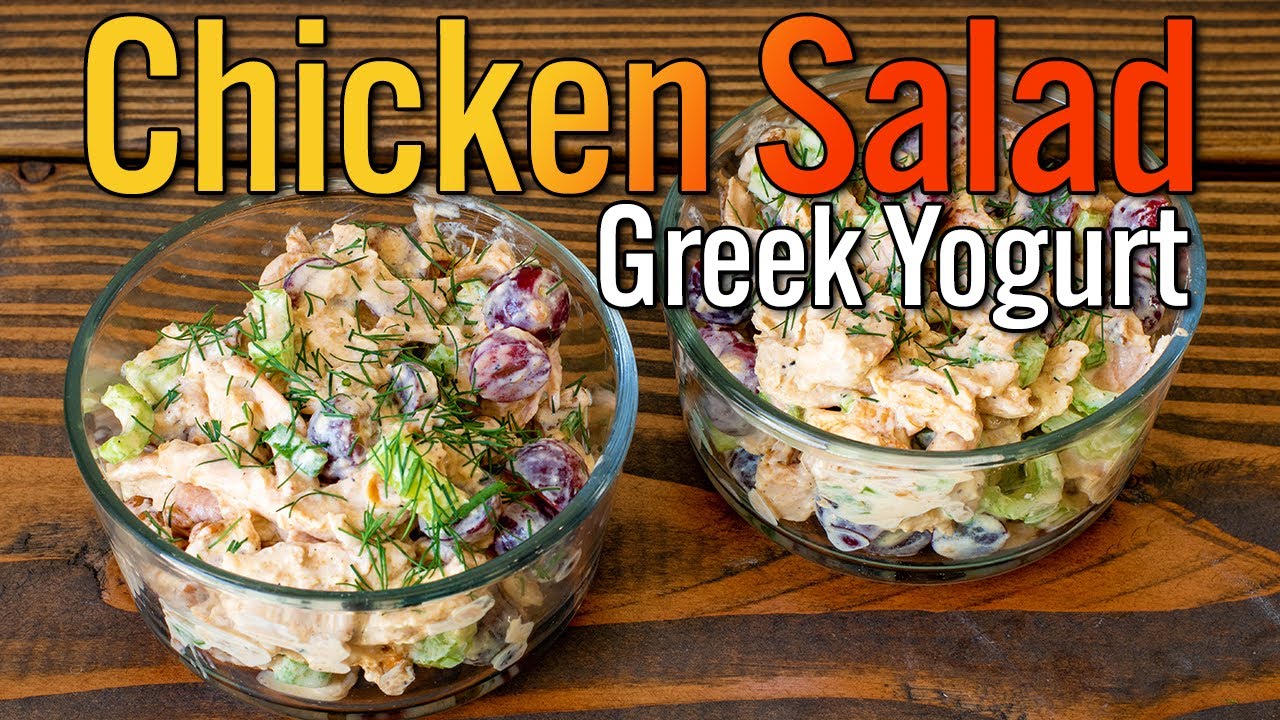 Healthy Greek Yogurt Chicken Salad | The Healthy Meal Prep