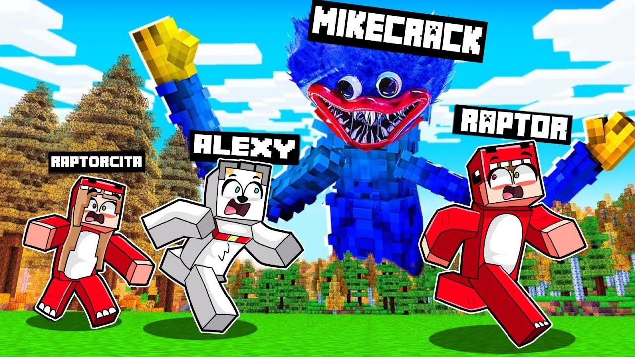 Me CONVIERTO en HUGGY WUGGY en MINECRAFT 😂