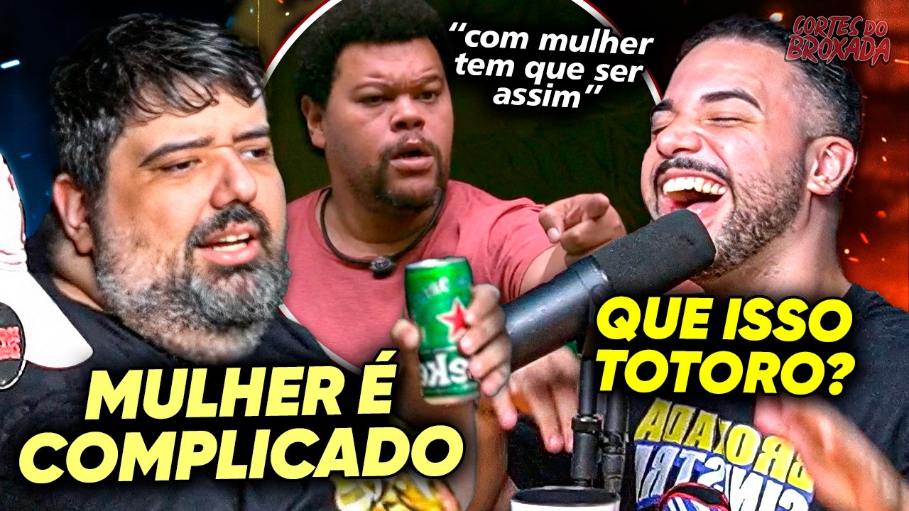 TOTORO PERDE A LINHA com FALA MACHISTA do BABU no BBB 26