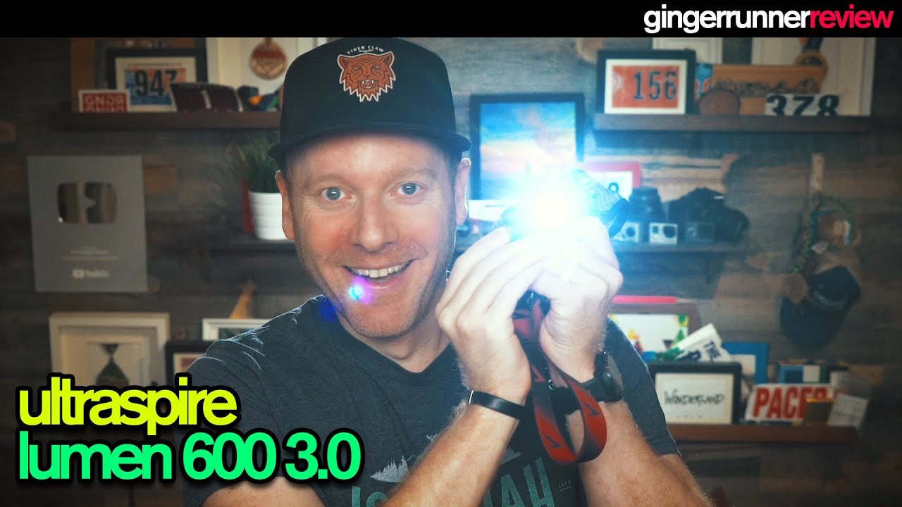 ULTRASPIRE LUMEN 600 3.0 REVIEW - Best light for night running? | The Ginger Runner