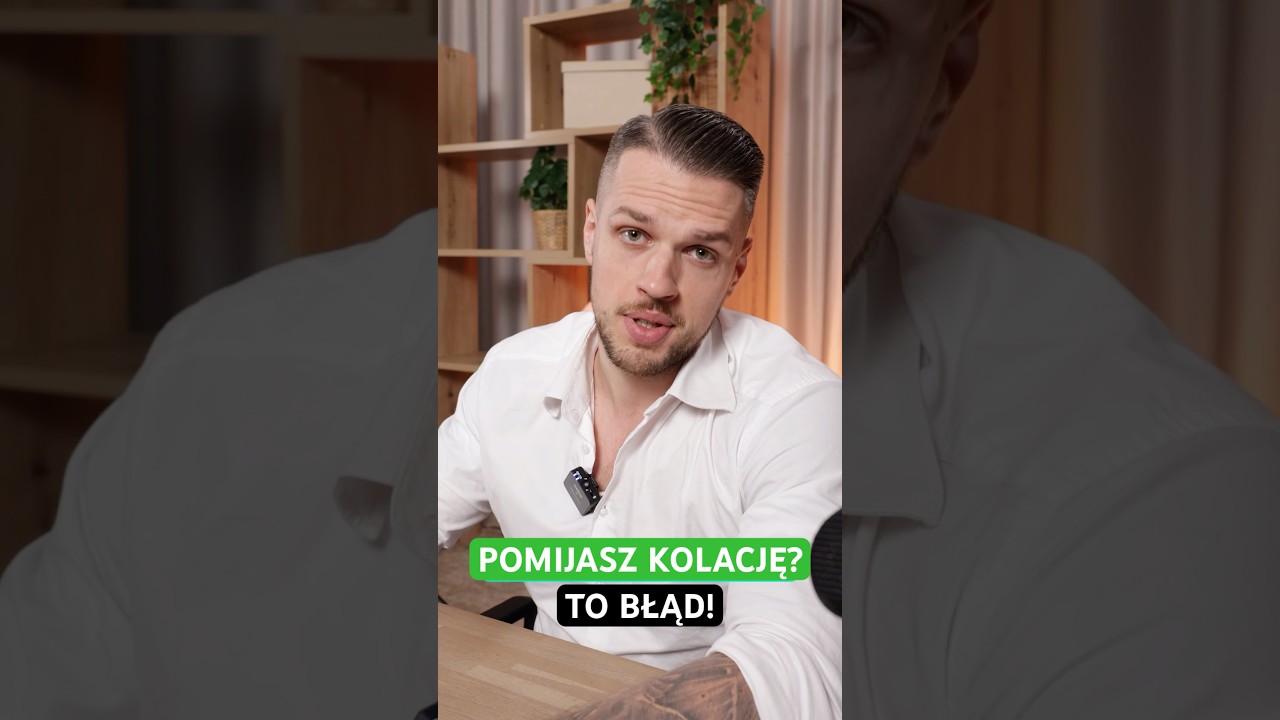Pomijasz kolację? TO BŁĄD! #dieta #zdrowie #kolacja #redukcja