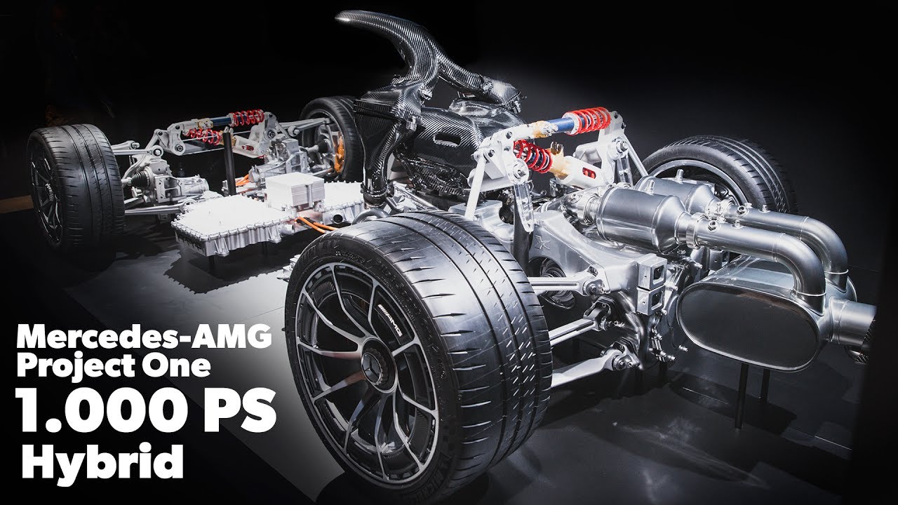 Mercedes AMG Project One Hypercar X1 Drivetrain