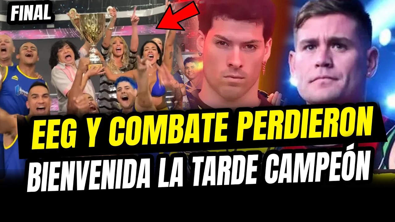ESTO ES GUERRA y COMBATE PERDIERON ante BIENVENIDA LA TARDE ¡FINAL!