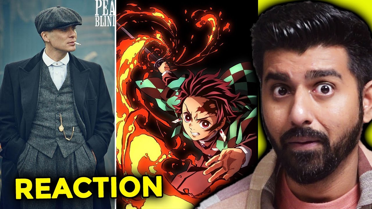 Shwetabh reacts to Demon Slayer, Thomas Shelby, Satish Ray, India in Pixels