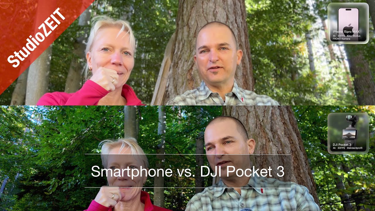 DJI Pocket 3 oder iPhone 15 Pro? Welches du für Vlogs wirklich brauchst