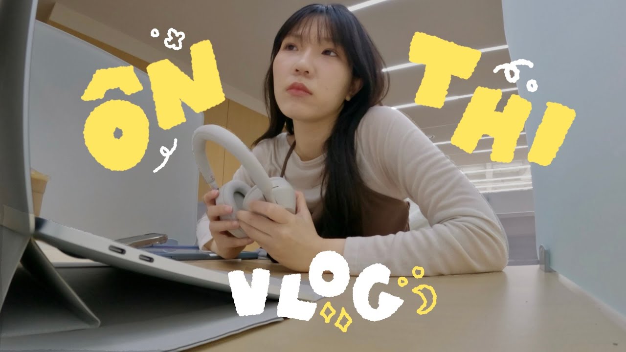 lần cuối cùng trong đời ôn thi học kỳ, thức đến 3h sáng | study vlog
