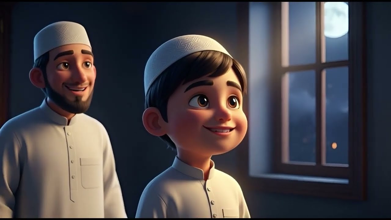 🌙 মোয়াজ হাছানের জান্নাতের পথ | Islamic 3D Family Cartoon | Fajr to Tawakkul Journey