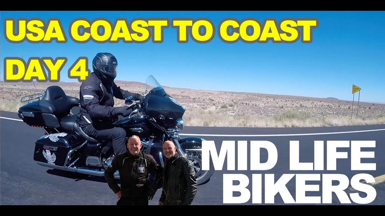 Mid Life Bikers Durango, Cadillac Ranch, Santa Fe and Wichita Falls. USA Coast to Coast tour 2019