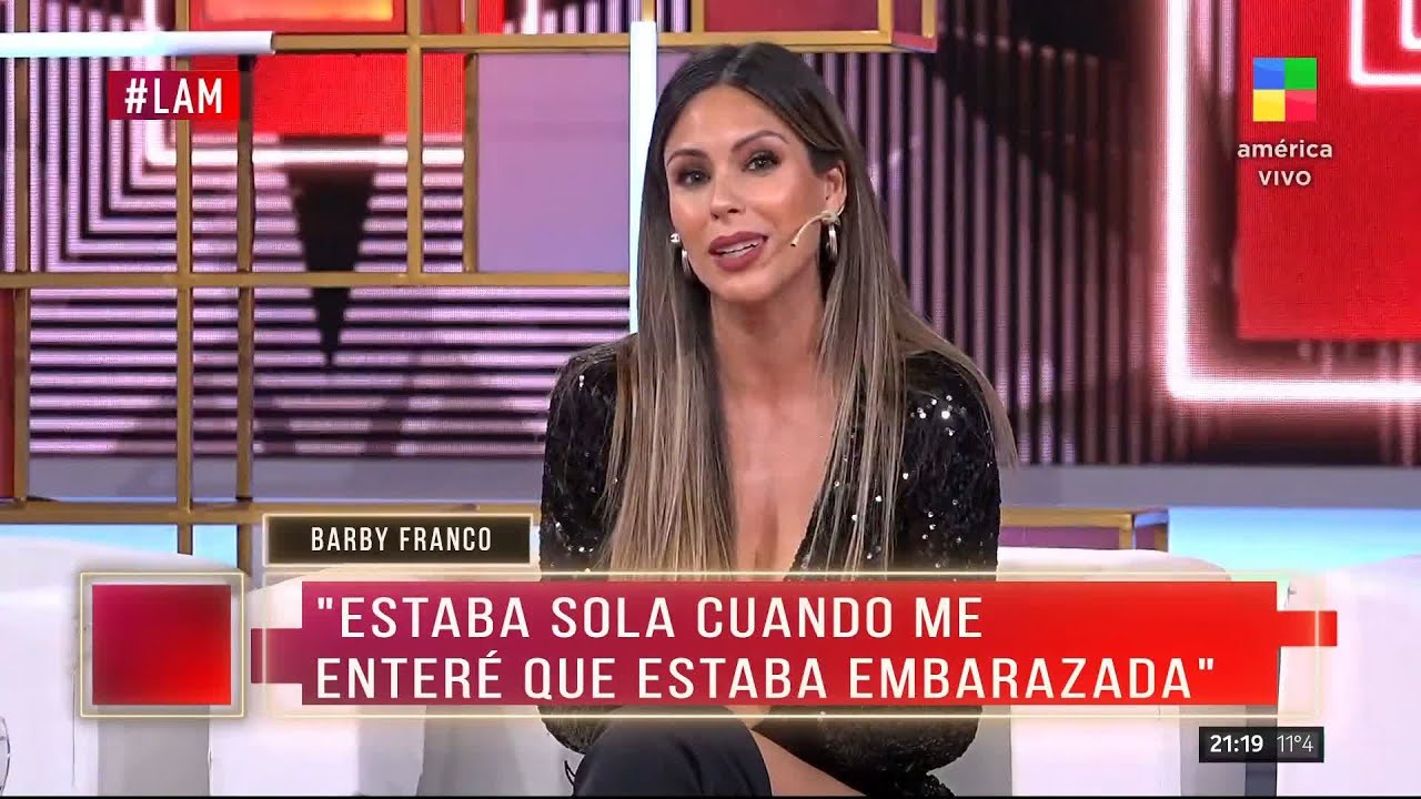 👶 Barby Franco confirmó que está embarazada: 