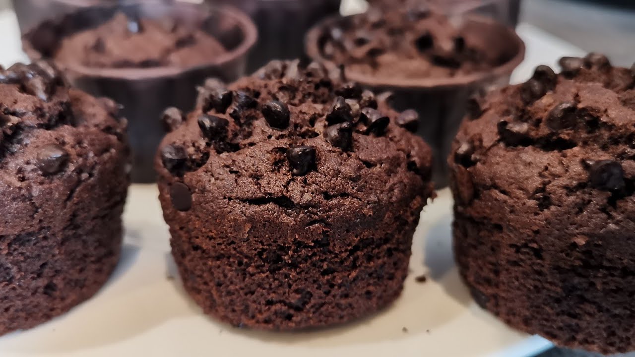 Die besten Schokomuffins, die ich je gebacken habe! Schokoladen Cupcakes Rezept