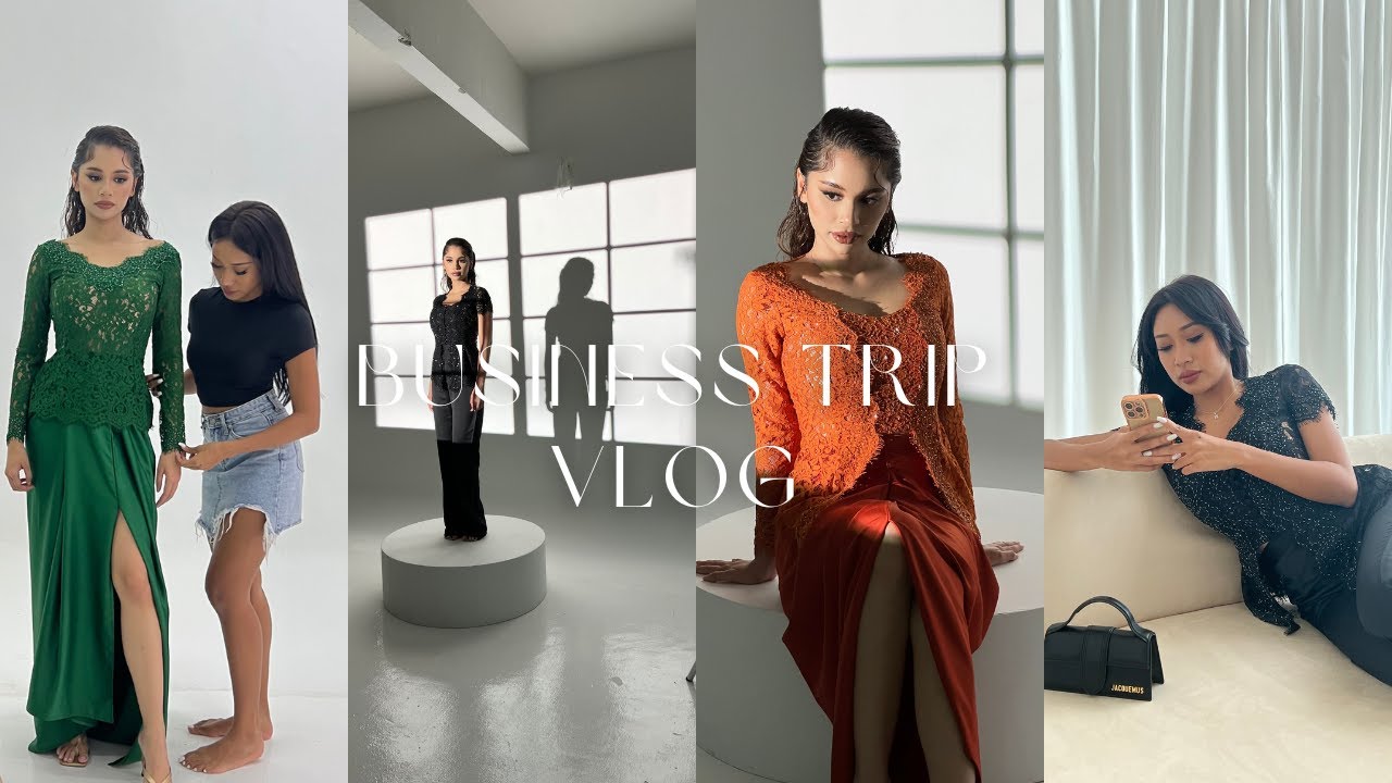 Work trip vlog in KL | Kebaya Wirda BTS