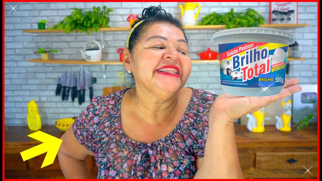 PASTA BRILHO LIMPA PANELAS SEM BOMBRIL E SEM ESFORÇO!! SUPER FÁCIL DE FAZER!!