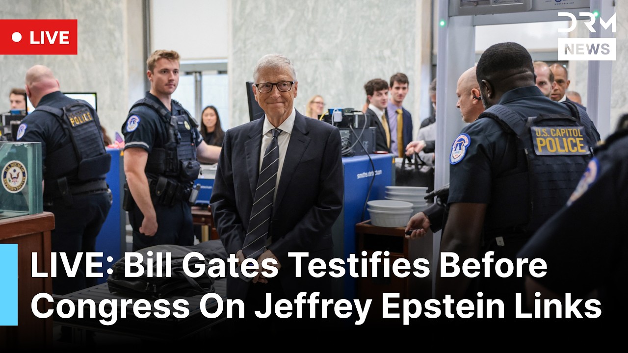 LIVE: Bill Gates Testifies Before Congress On Jeffrey Epstein Links | DRM News | AC1F