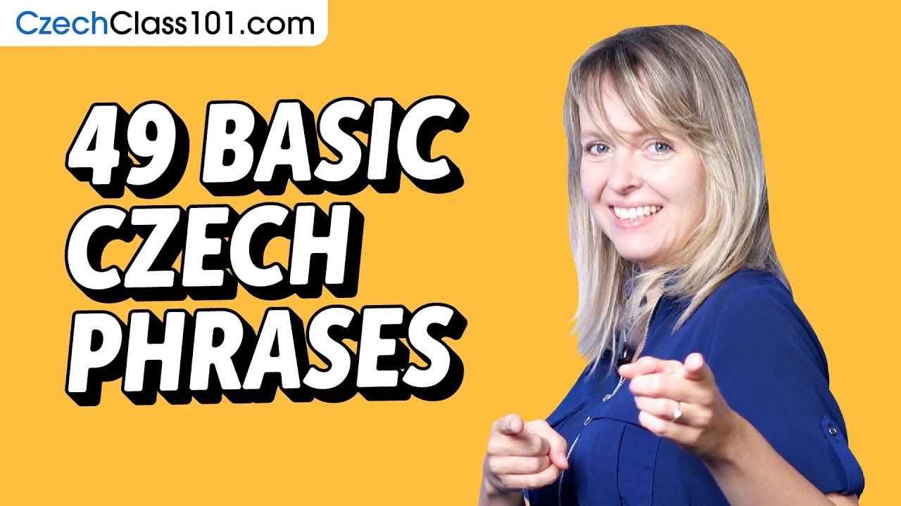 49 Basic Czech Phrases for ALL Situations to Start as a Beginner