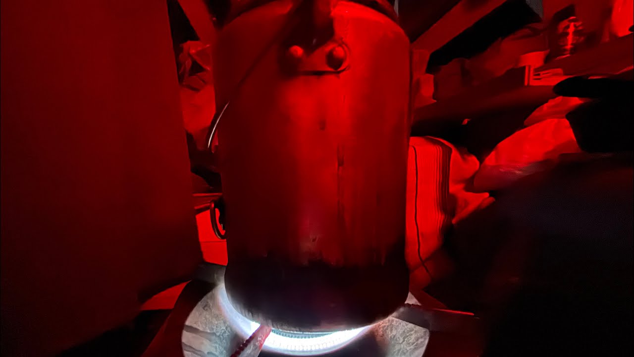 PROPANE BURNING FOR SLEEPING 10 HOURS / BLACK SCREEN FOR DEEP SLEEP AMBIENCE / NO ADS