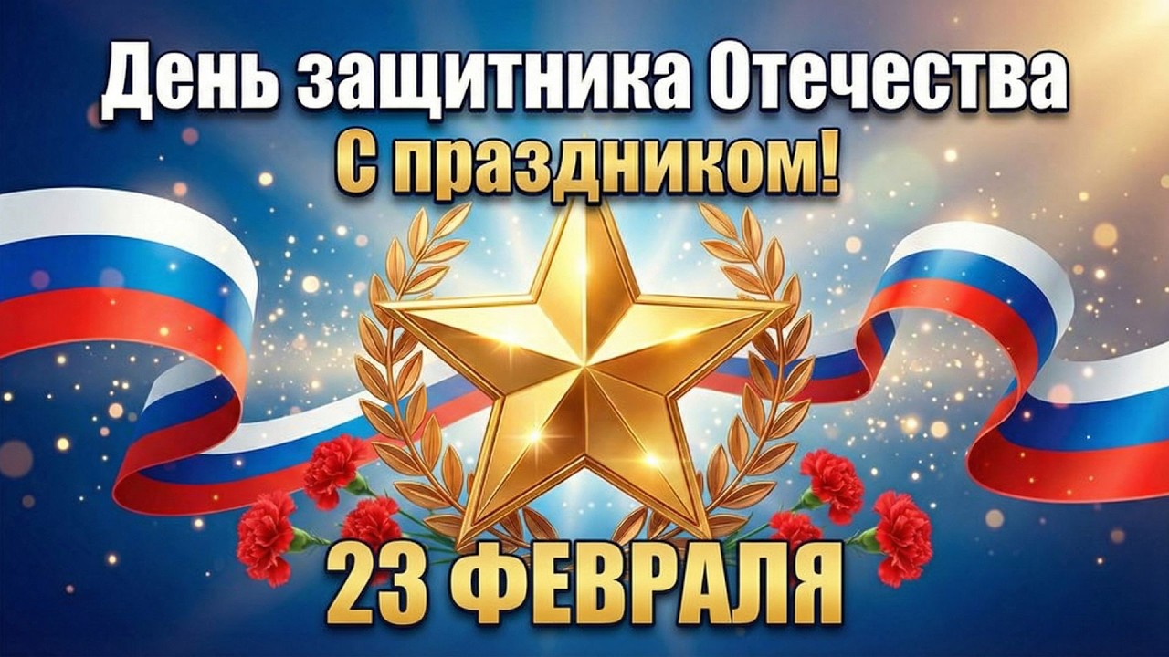 23 февраля - День защитника отечества!!!