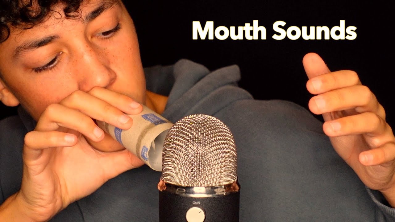 ASMR Mouth Sounds/Inaudible Whispering