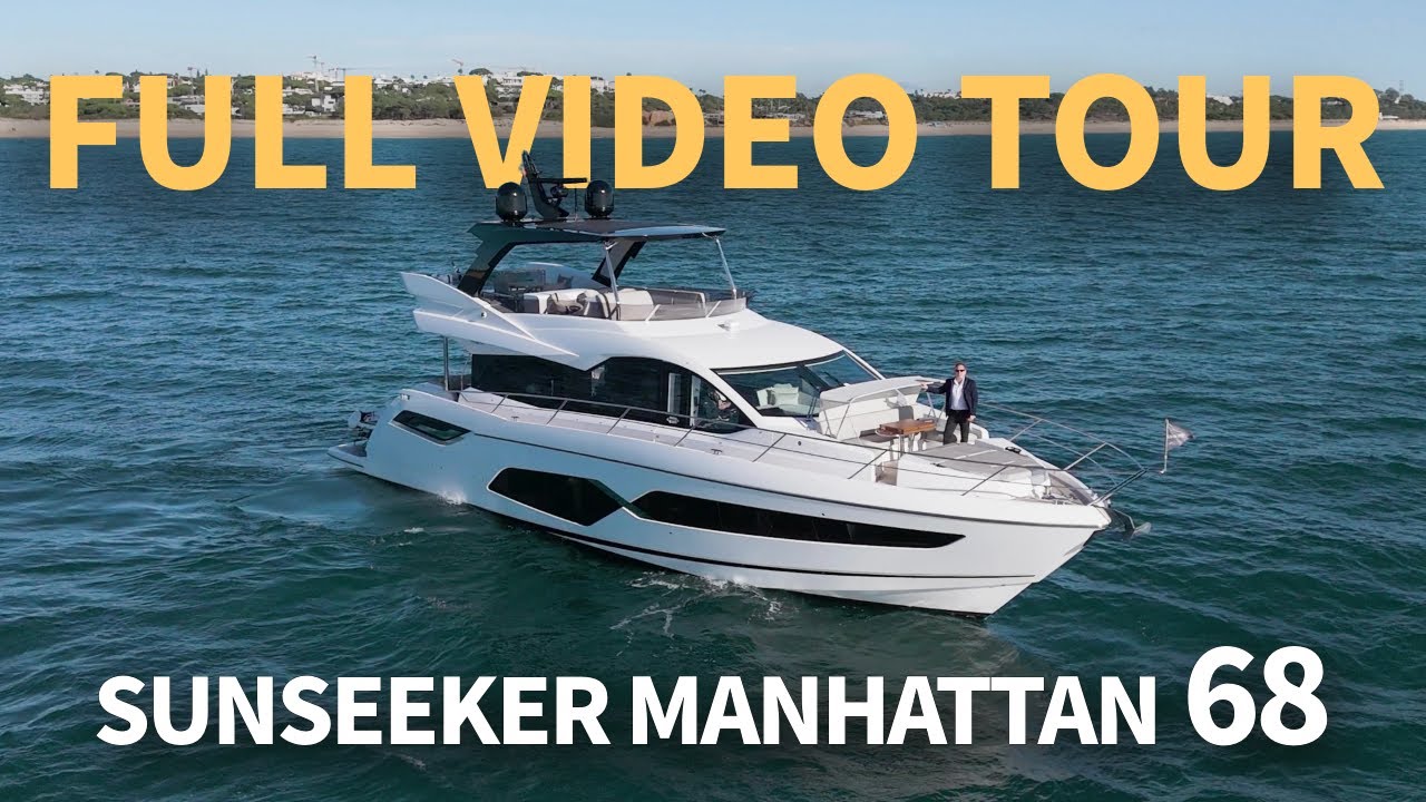 The Best Sunseeker Manhattan 68 On The Market |  Full Yacht Tour