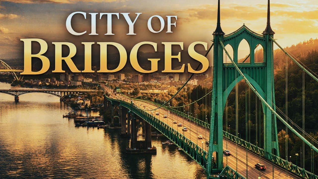 Portland City of Bridges | Aerial Documentary of Portland’s Iconic Bridges