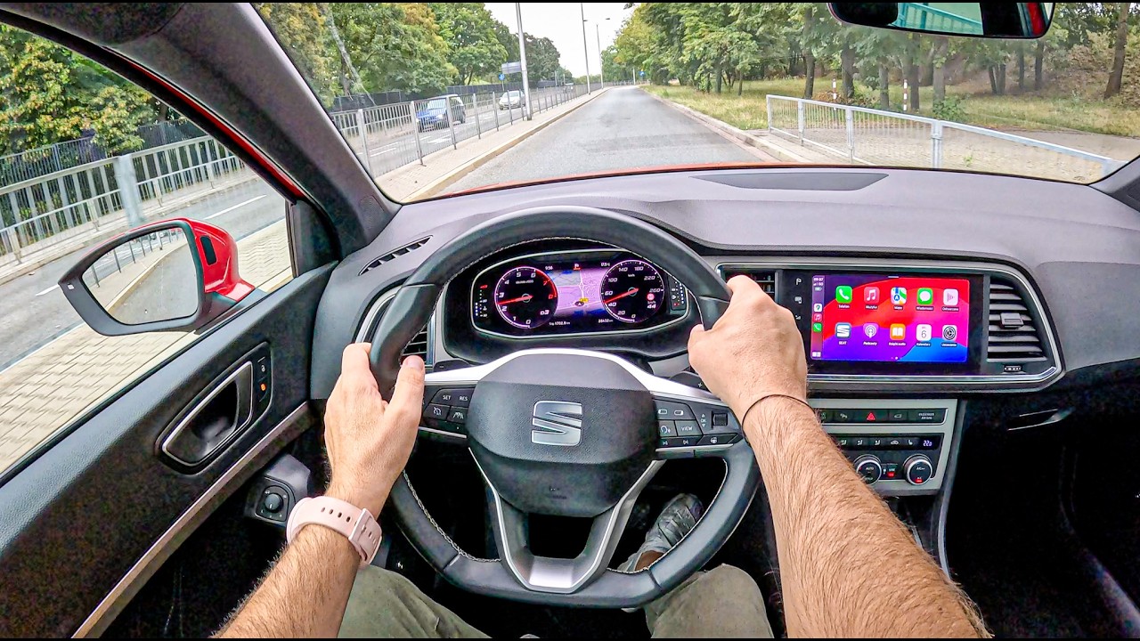 NEW Seat Ateca Xperience 2024 [1.5 EcoTSI 150 hp] |0-100| POV Test Drive #2136 Joe Black