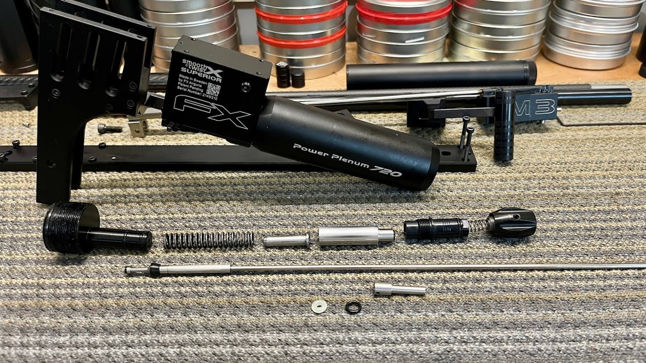 FX Impact M3 - Hammer and valve rod polish, First Slow Shot FIX - Build 01