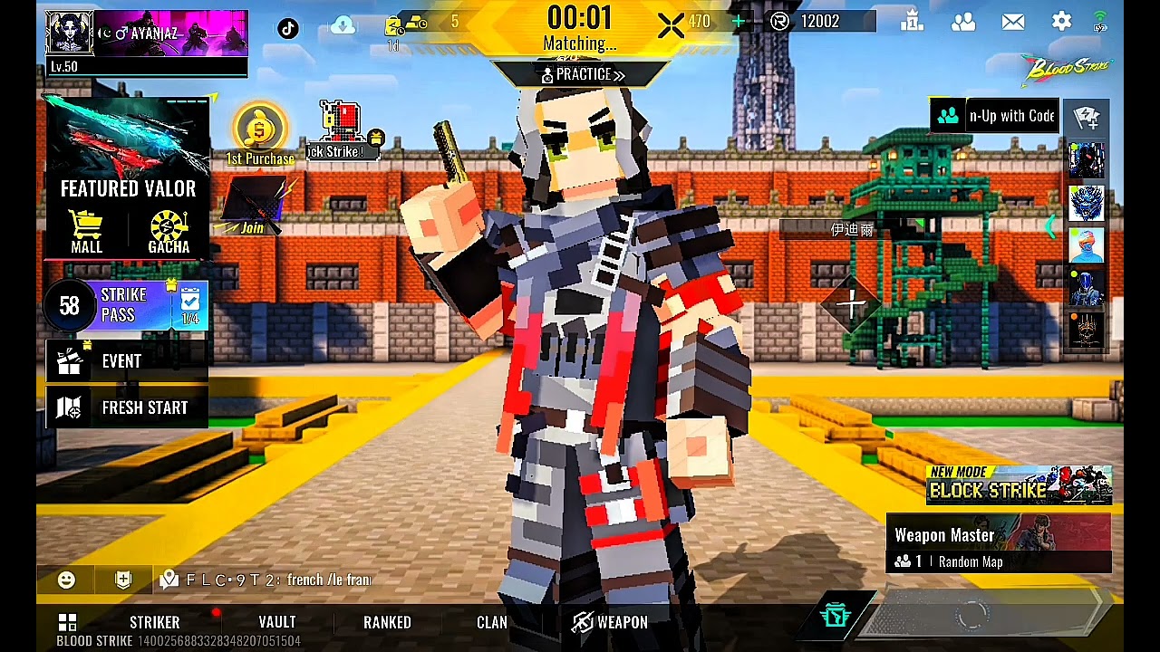 Weapon master || BLOOD STRIKE MENA