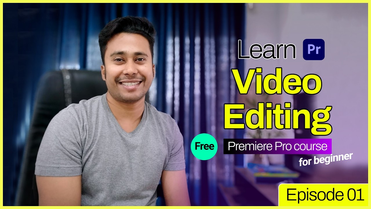 How to Learn Video Editing I Premiere Pro Course EP01 I Manish Jaiswal Hindi